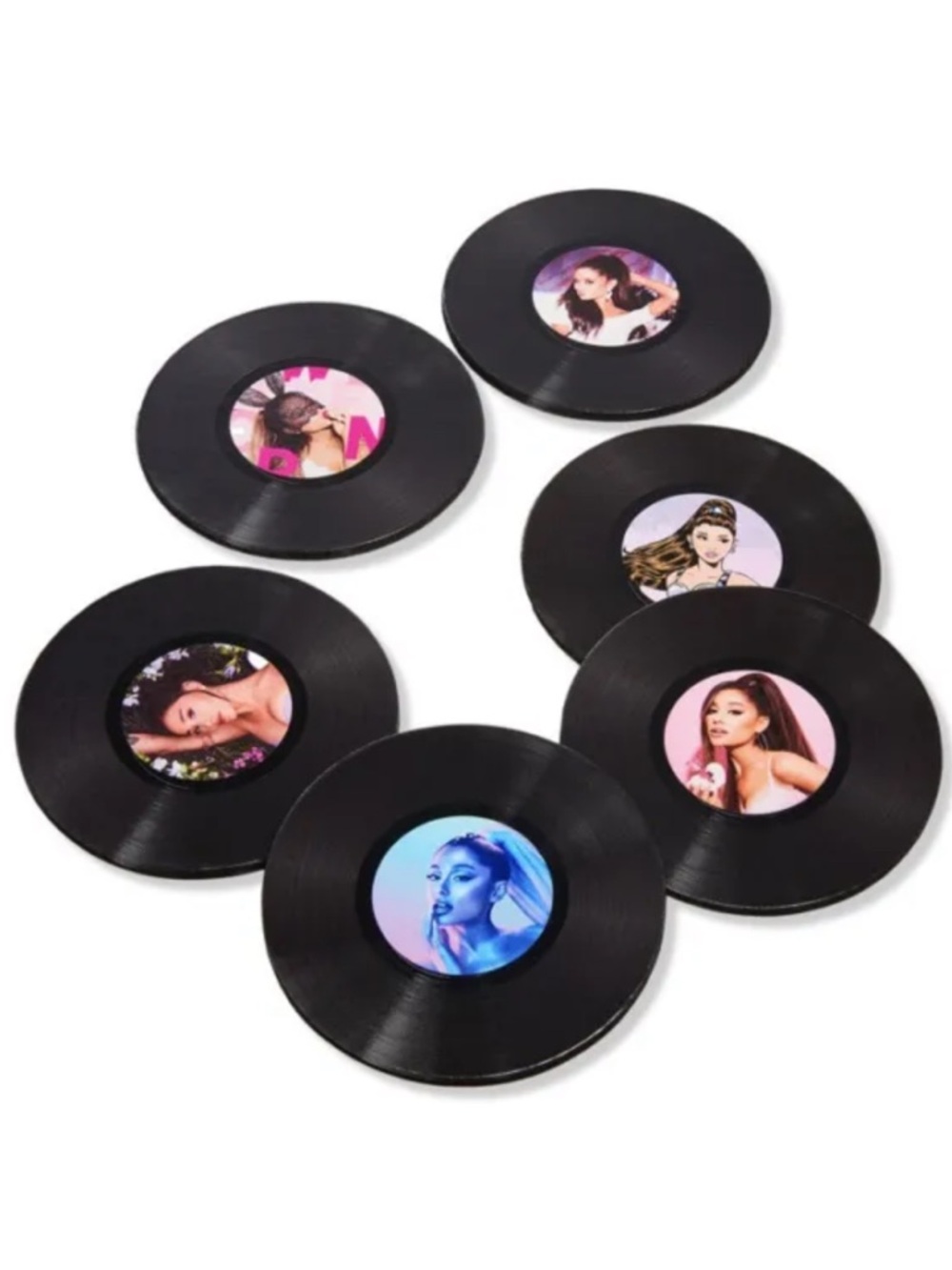 Ariana Grande Record Coasters Collectible Limited Edition